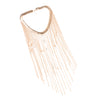 Crossover Tassel Body Chain Suit Long Body Chain Necklace Jewelry Gold