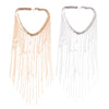 Crossover Tassel Body Chain Suit Long Body Chain Necklace Jewelry Gold