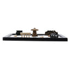 Wooden Zen Sand Box Mini Desktop Sandbox Garden Office Decoration