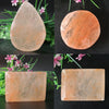 100% Natural Himalayan Salt Soap Bar Brick Block Hot Massage Rock Round