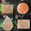 100% Natural Himalayan Salt Soap Bar Brick Block Hot Massage Rock Round