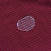 Stretch Spandex Jacquard Sofa Couch Seat Cushion Cover Wine Red-Size M