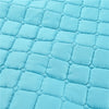 Beauty Salon Massage Bed Mattress Sheet with Face Breath Hole Blue