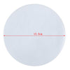 Heavy Duty Reusable Furniture Sliders Carpet Moving Pads White Round 12.5cm