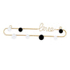 Modern Wall Hanger Hooks Home Organizer Decorative Keys Hat Necklace Holder Golden L