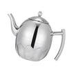 Stainless Metal Teapot Coffee Tea Kettle Loose Leaf Teapot with Infuser 1.5L