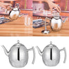 Stainless Metal Teapot Coffee Tea Kettle Loose Leaf Teapot with Infuser 1.5L