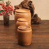 Bamboo Tea Storage Box Canister Box Tea Coffee Candy Seal Storage Wooden L