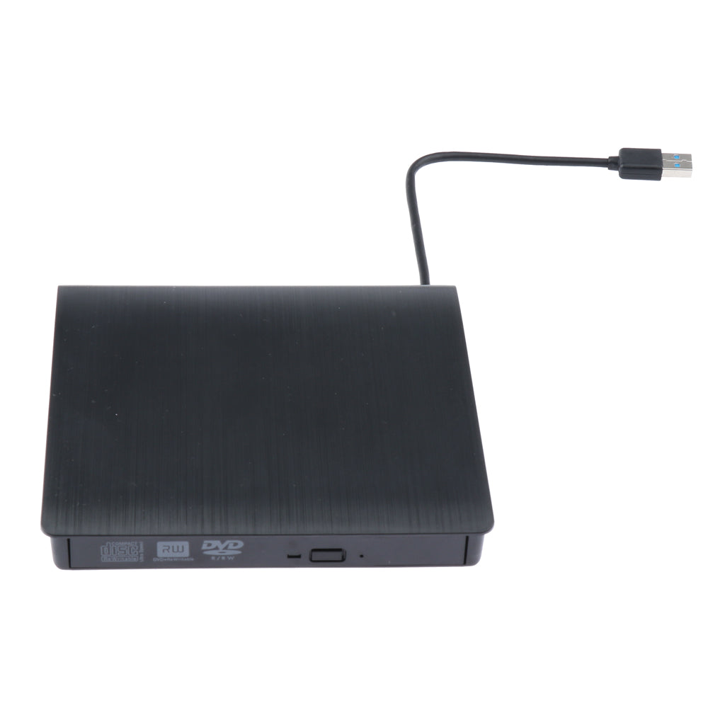 USB 3.0 External DVD Drive Slim CD DVD-RW Optical Drive Burner Writer Black