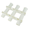 3 Tubes White Fishing Rod Holder Pole Mount Bracket for Marine Fishing Boat