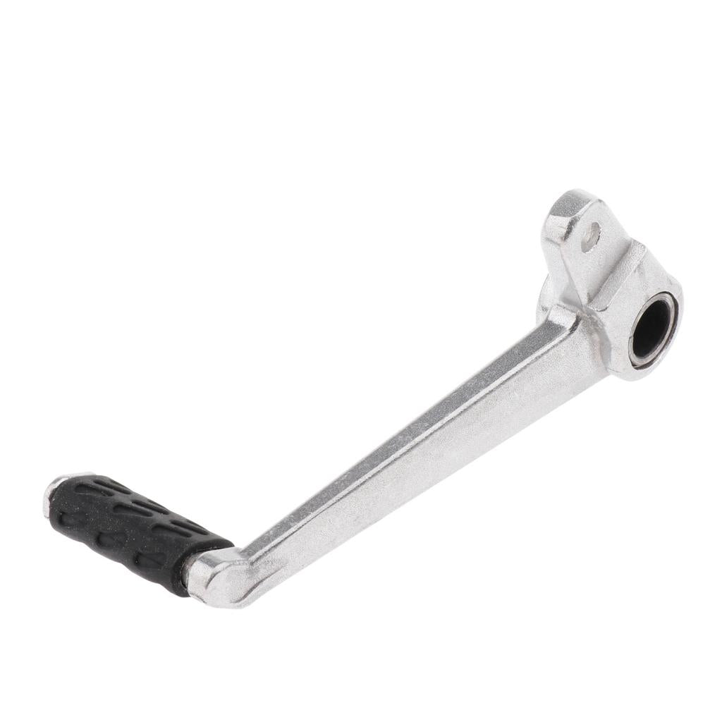 Silver Motorcycle CNC Adjustable Folding Gear Shift Lever