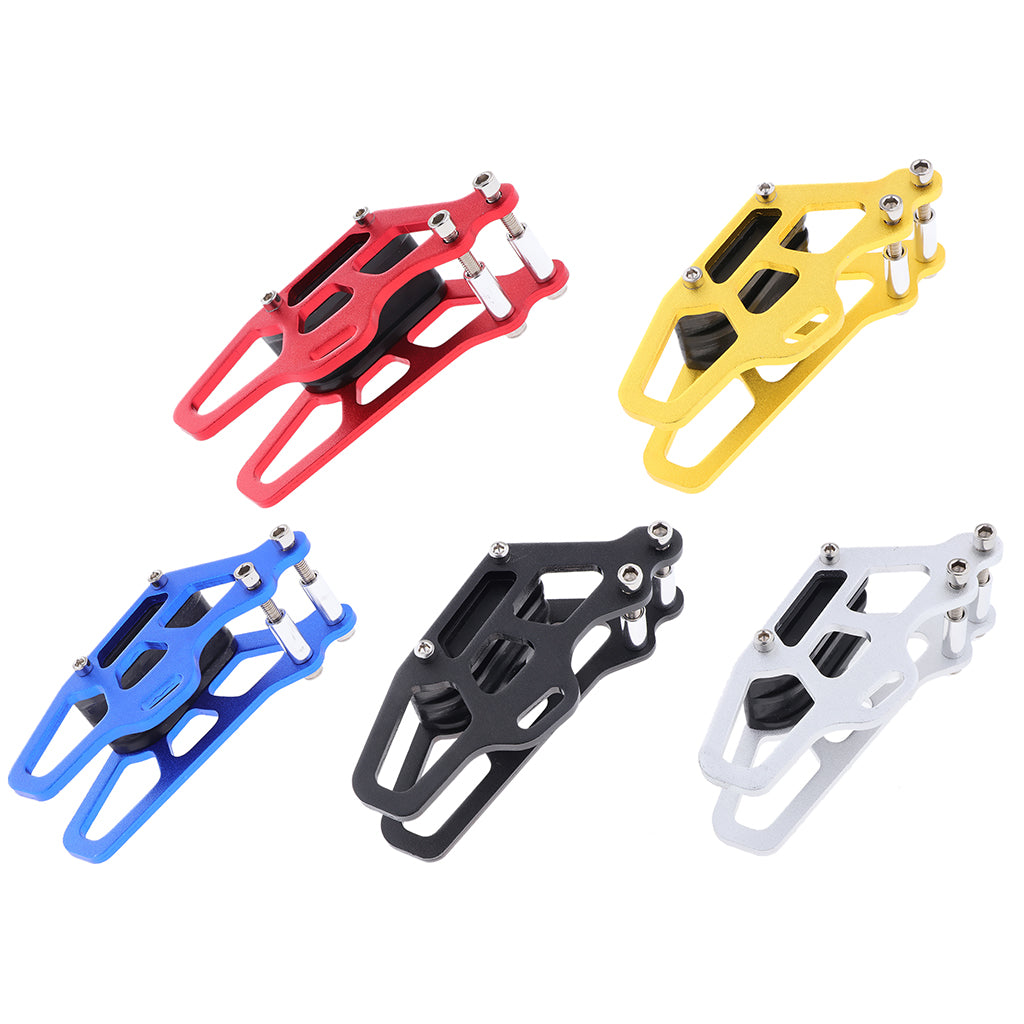 CNC Motorcycle Chain Guide Protector Universal for Honda CRF 250/450 Red