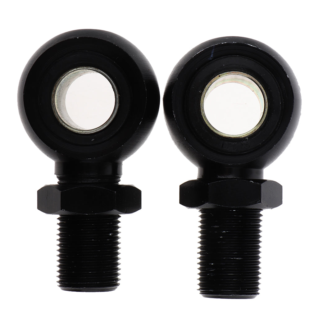 1 Pair Eye Adapter Eye End For Motorcycle Scooter Shock Absorber Black