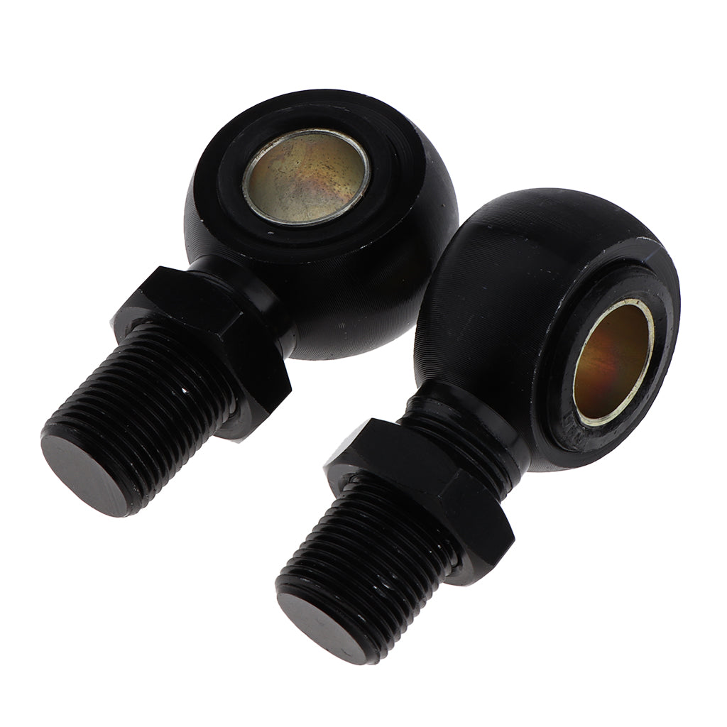 1 Pair Eye Adapter Eye End For Motorcycle Scooter Shock Absorber Black