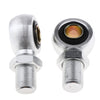 1 Pair Eye Adapter Eye End For Motorcycle Scooter Shock Absorber 12mm Sliver