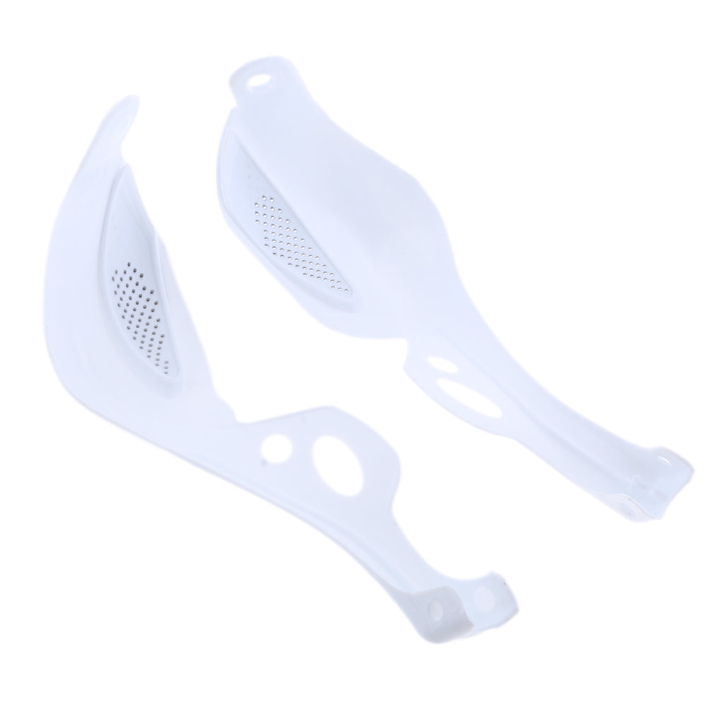 Brush Handguard Raptor Kit Hand Guards 7/8" for YZ WR XR DT KLX CRF White