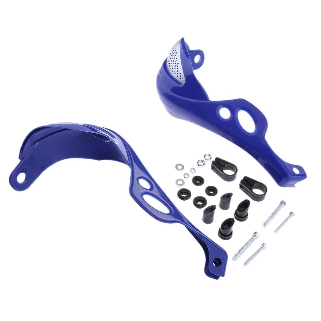 Brush Handguard Raptor Kit Hand Guards 7/8" for YZ WR XR DT KLX CRF Blue