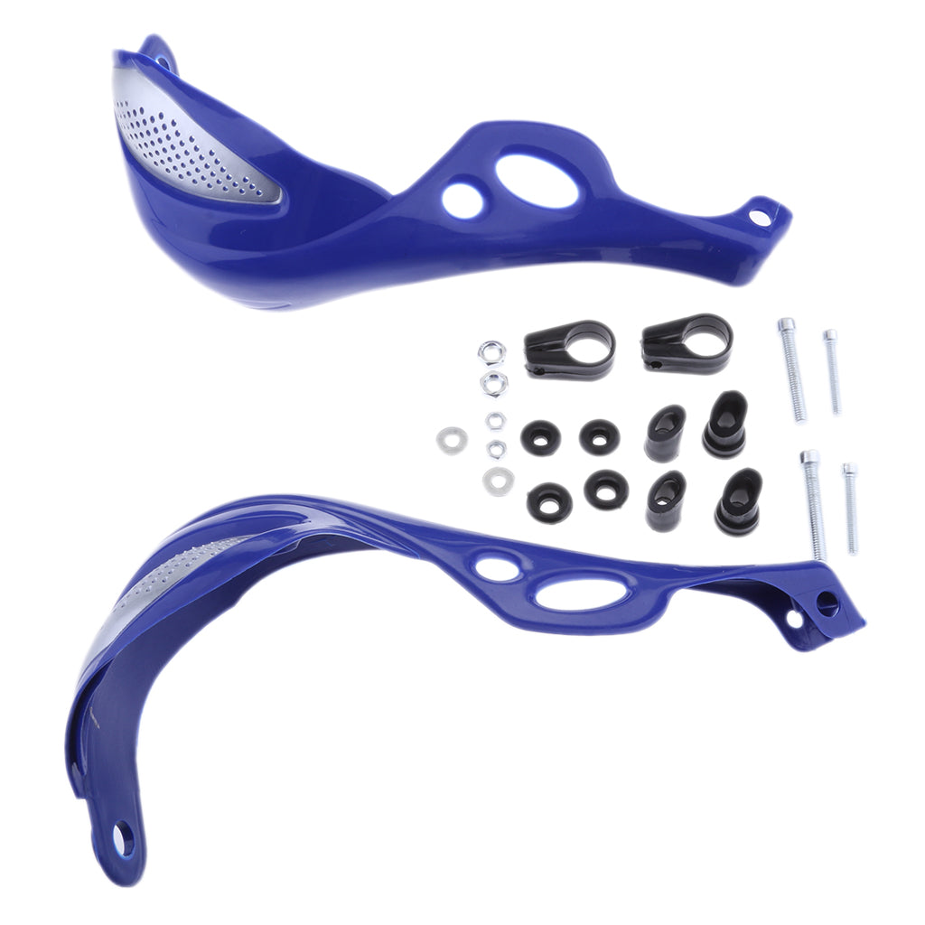 Brush Handguard Raptor Kit Hand Guards 7/8" for YZ WR XR DT KLX CRF Blue