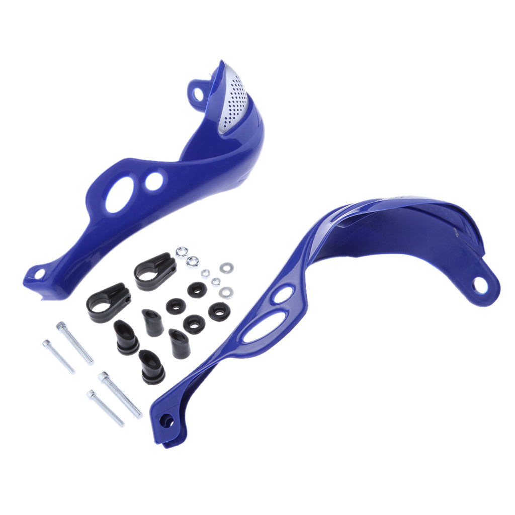 Brush Handguard Raptor Kit Hand Guards 7/8" for YZ WR XR DT KLX CRF Blue