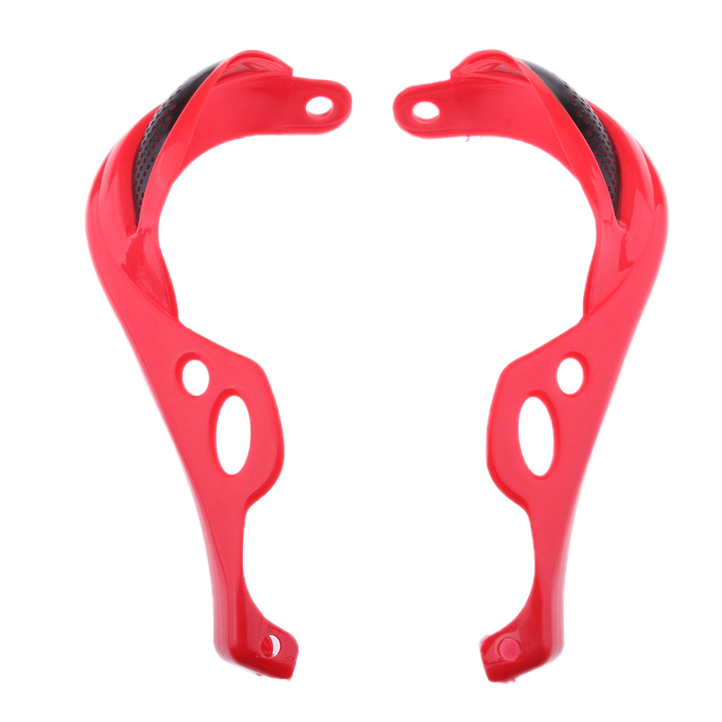 Brush Handguard Raptor Kit Hand Guards 7/8" for YZ WR XR DT KLX CRF Red