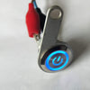 12V ATV Motorcycle LED Handlebar Headlight Foglight Switch Waterproof Blue