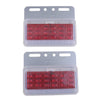 Rear Side Marker Signal Blinker Corner Parking Light Set Red Light