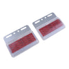 Rear Side Marker Signal Blinker Corner Parking Light Set Red Light