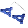 CNC Aluminum Motorcycle Front Suspension Fork Preload Adjusters 14mm Blue