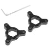 CNC Aluminum Motorcycle Front Suspension Fork Preload Adjusters 14mm Black