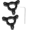 CNC Aluminum Motorcycle Front Suspension Fork Preload Adjusters 14mm Black