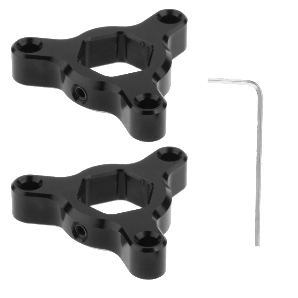 CNC Aluminum Motorcycle Front Suspension Fork Preload Adjusters 14mm Black