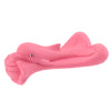 Dog Chew Toy, Rubber Bone Chewing Toys,Durable Bite Toy Molar Toy Pink_3