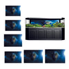 Aquarium 3D Background Sticker Fish Tank Wall Backdrop Decoration XS