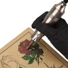 Zinc Alloy Motor Tattoo Machine Makeup Pen with DC Hook Line Champagne