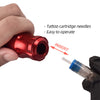 Zinc Alloy Motor Tattoo Machine Makeup Pen with DC Hook Line Red