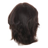 Male Mannequin Head 100% Human Hair Hairdresser Salon Training Practice Head