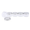 5pcs Makeup Pot Empty Cosmetic Jars  Lotion Cream Gel Containers Clear 100ml