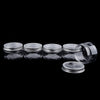 5pcs Makeup Pot Empty Cosmetic Jars  Lotion Cream Gel Containers Clear 100ml