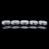 5pcs Makeup Pot Empty Cosmetic Jars  Lotion Cream Gel Containers Clear 120ml