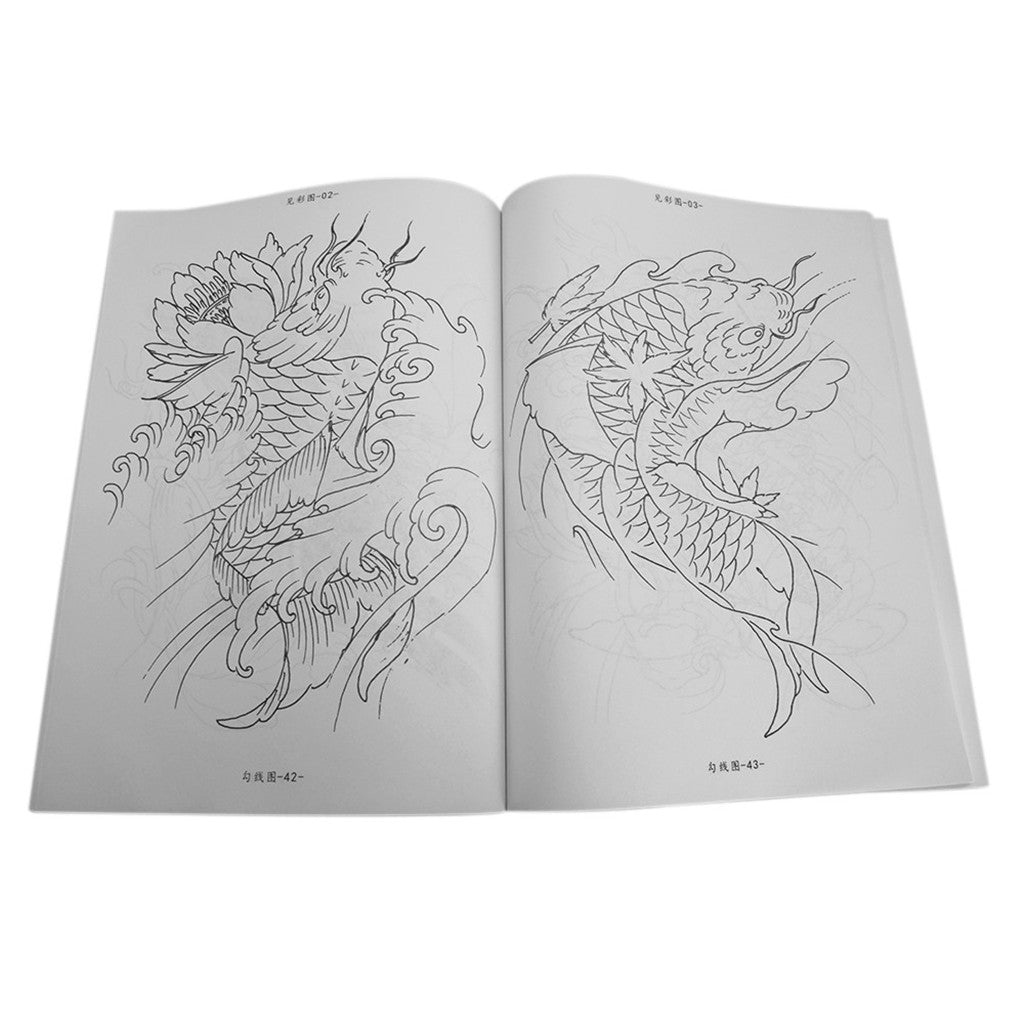 Oriental Traditional Body Art Tattoo Flash Designs Tattoo Reference Book