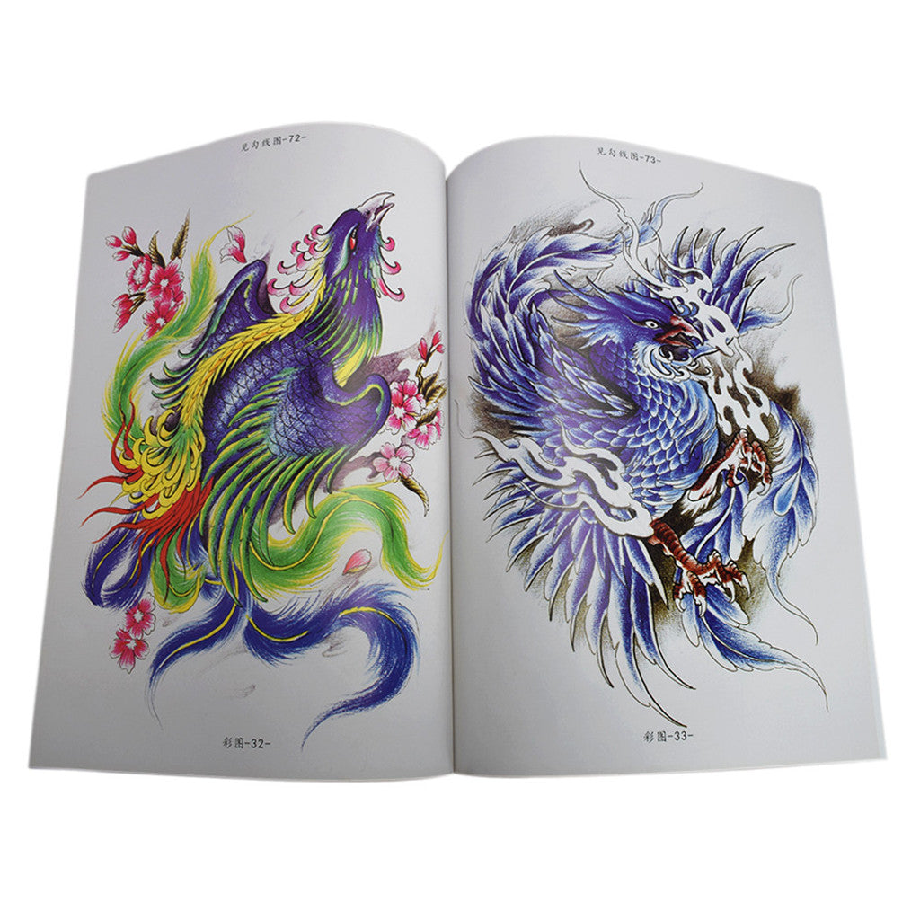 Oriental Traditional Body Art Tattoo Flash Designs Tattoo Reference Book