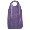 Waterproof  Adult Terry Cloth Mealtime Bib Disability Apron Washable Purple