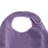 Waterproof  Adult Terry Cloth Mealtime Bib Disability Apron Washable Purple