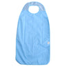 Waterproof  Adult Terry Cloth Mealtime Bib Disability Apron Washable Blue