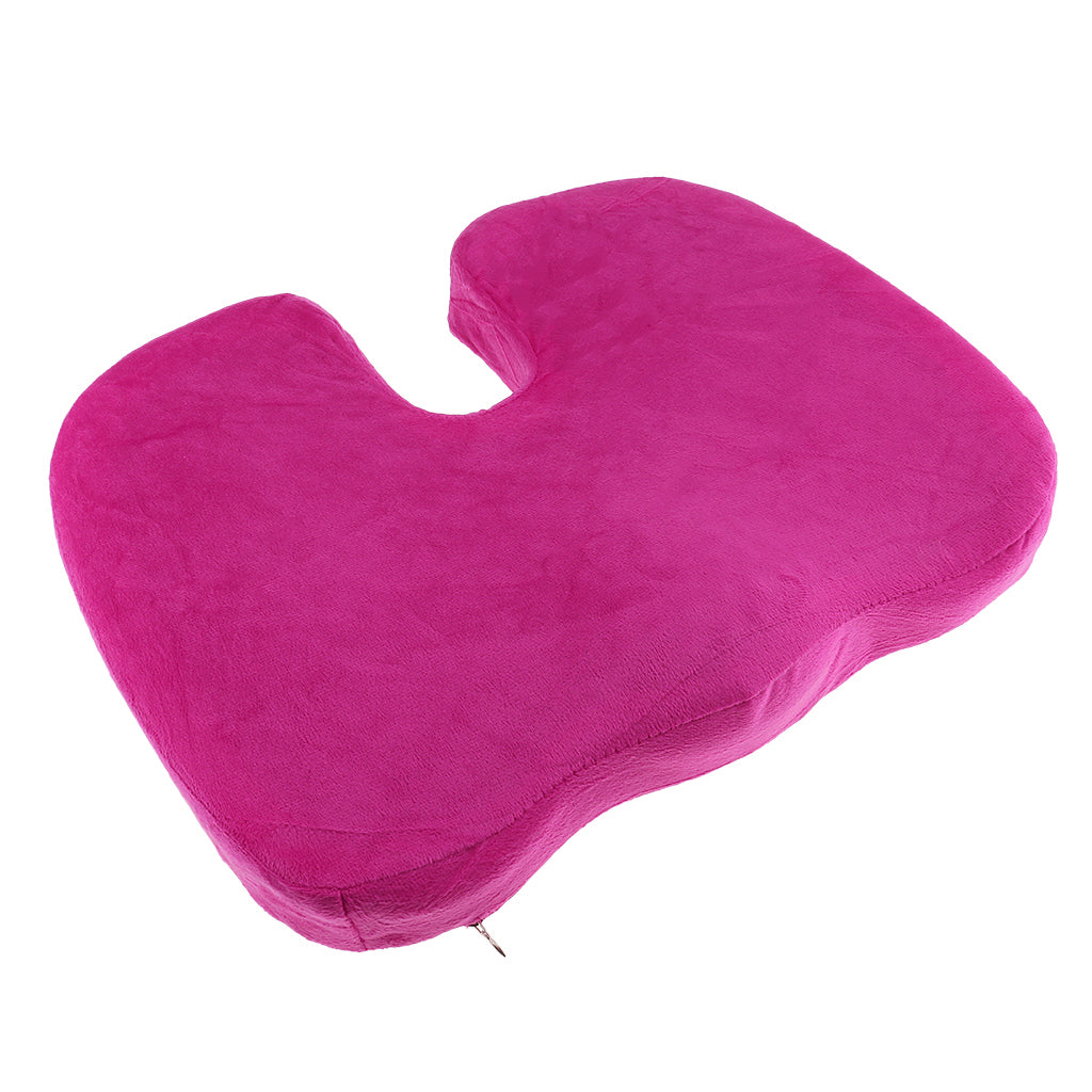 Coccyx Orthopedic Memory Foam Seat Cool Gel Cushion Chair Pad