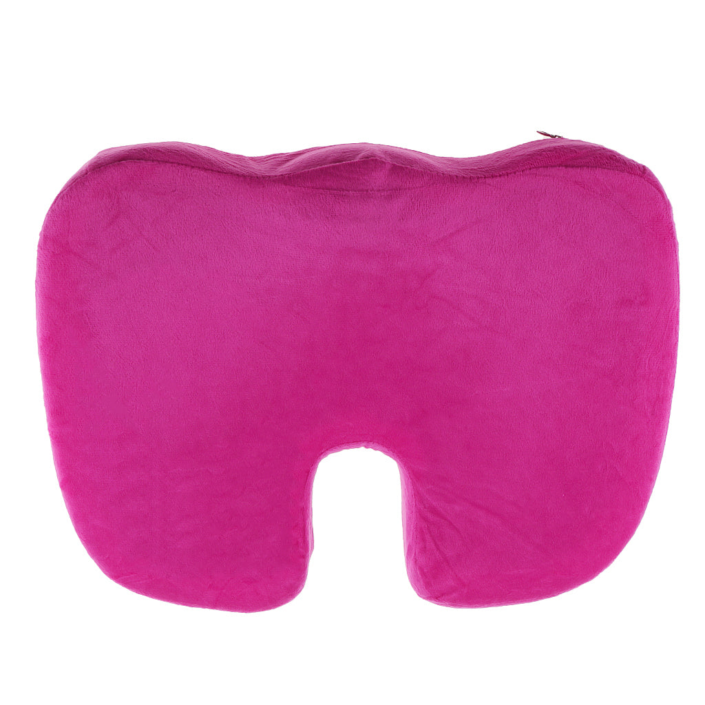 Coccyx Orthopedic Memory Foam Seat Cool Gel Cushion Chair Pad