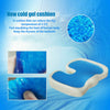 Coccyx Orthopedic Memory Foam Seat Cool Gel Cushion Chair Pad