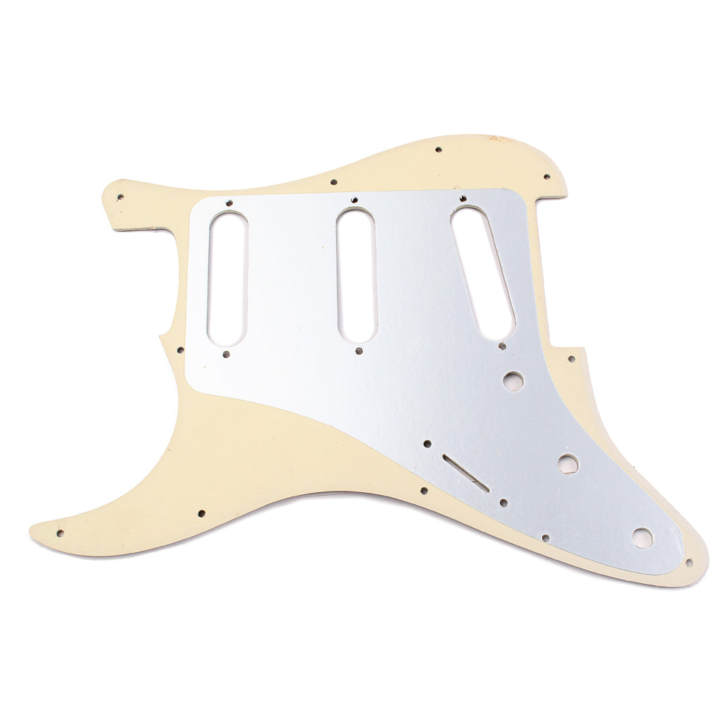 SSS Guitar Pickguard Scratch Plate with Back Plate for Electric Guitar