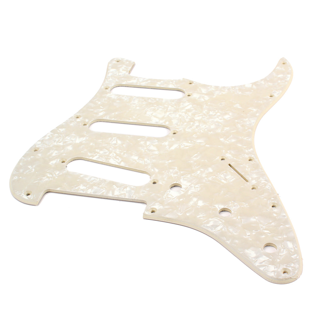 SSS Guitar Pickguard Scratch Plate with Back Plate for Electric Guitar