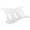 1Ply PVC Guitar Pickguard Scratch Plate 11 Holes for ST Style Guitar Parts